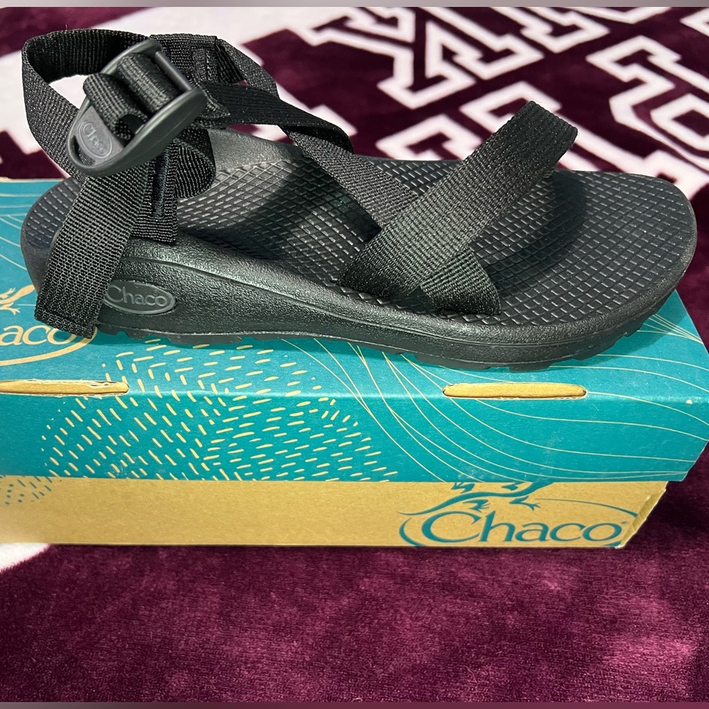 Chaco Black Adventure Sandals